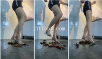 AC2413 【艺体联盟】鱼仔无意识舞蹈粉碎龙虾-170空乘专业大学生