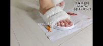 32171  纯儿毛拖鞋走踩金鱼