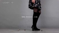 34114  140Lena超甜小姐姐黑丝过膝靴踩爆鱼