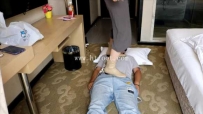 21725【舞蹈老师】穿靴子在毯子身上跳舞第三弹