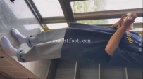 31327  玫玫白袜把变成蚂蚁的男同学各种踩踏致死
