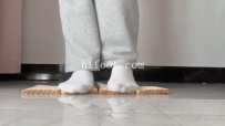 AC1407 【莓子】穿脏白棉袜制作狗粮