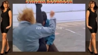 21332 武术女王Cynthia大鞋底子踹脸踢脸精彩镜头集锦，电影镜头剪辑MV