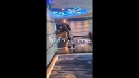 AC679 B794 - 无意识短裙黑袜小皮鞋较多动踩手