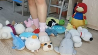 23504【小鹿】拖鞋居家踩玩偶