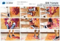 15496 黑色匡威帆布鞋踩水果