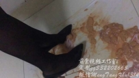 13021 萌棠工作室 棠主黑丝高跟AJ9爆踩牛蛋牛脑