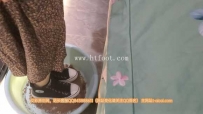 30991  【白白酱酱】高帮帆布鞋踩床，美丽解压